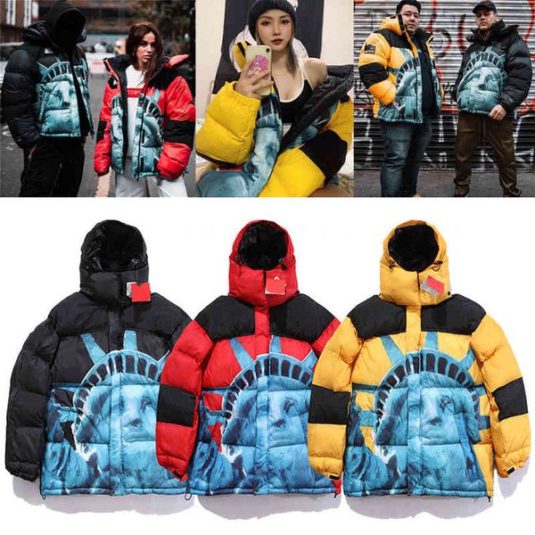 

mens stylist coat parka winter et fashion men women feather overcoat men's down ets coats size m-2xl h102301, Black