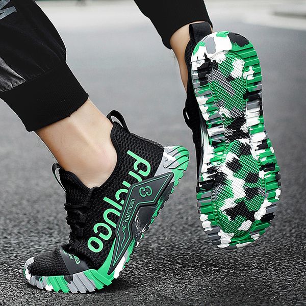 

wholesale 2021 arrival mens breathable running shoes sports white black green outdoor tennis trainers sneakers size 40-45 y-111