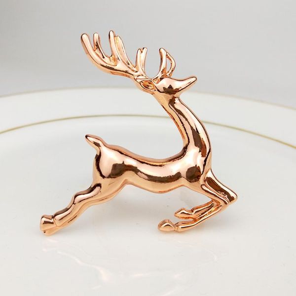 

napkin rings ring 3pcs/set elk for place settings wedding reception christmas party daily use and home kitchen decoration