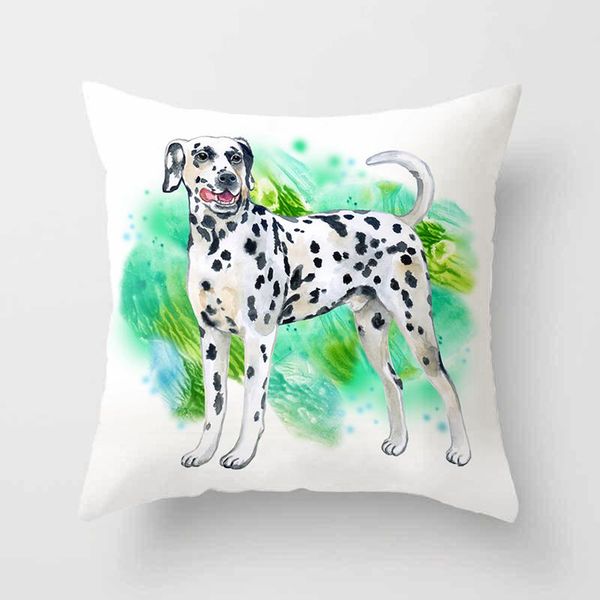 

cushion/decorative pillow dog pattern throw covers cases softness cover outside decorative pillows for sofa home