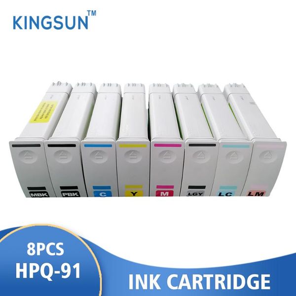 

ink cartridges 91 compatible cartridge with pigment for hpq91 designjet z6100 z6100p 6100
