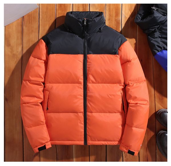 

men's designer jacket winter cotton women's parka overcoat fashion outdoor windbreaker couple thickening warm coat custom men down, Black