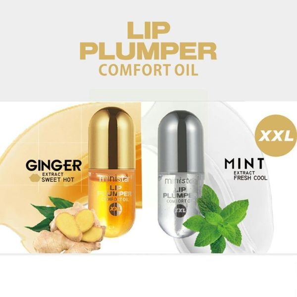 

lip gloss 2pcs/set day and night moisturizing extreme enhancer nutritious volume mint essence lips plumper ginger j7k6