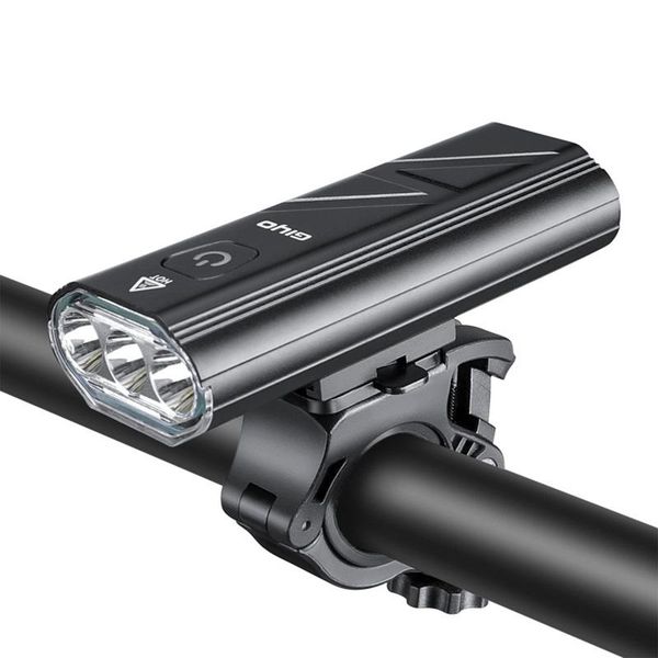 

bike lights bicycle headlight with control button usb charging riding waterproof safety front light led outdoor cycling supplies