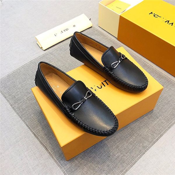 

fashion men casual oxford shoes men's red print business formal leather luxury dress shoes wedding party men classic shiny shoes, Black