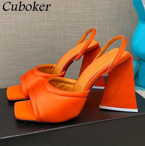 

sandals fashion brand designer women super high heel ladies stain slides back strap female mules summer mujer, Black