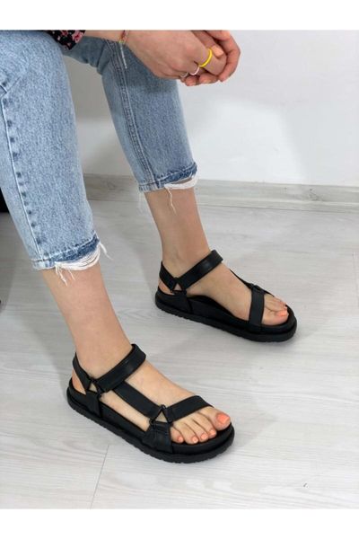

sandals guenda black color women 's