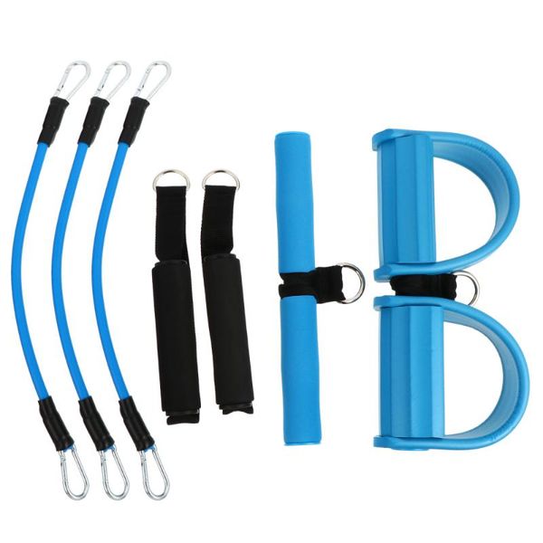 

resistance bands 1 set three-tube thickening fitness equipment home abdomen tension rope