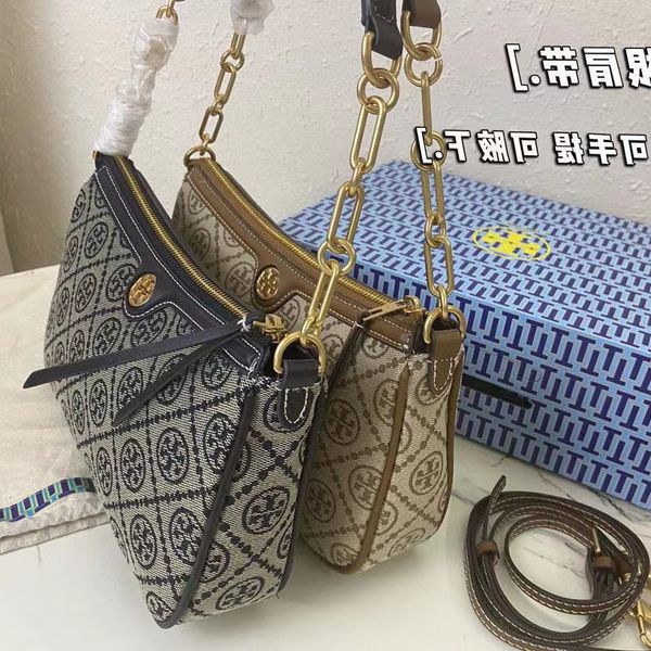 

tb classic versatile canvas mahjong large capacity lightweight women's single shoulder bag messenger armpit