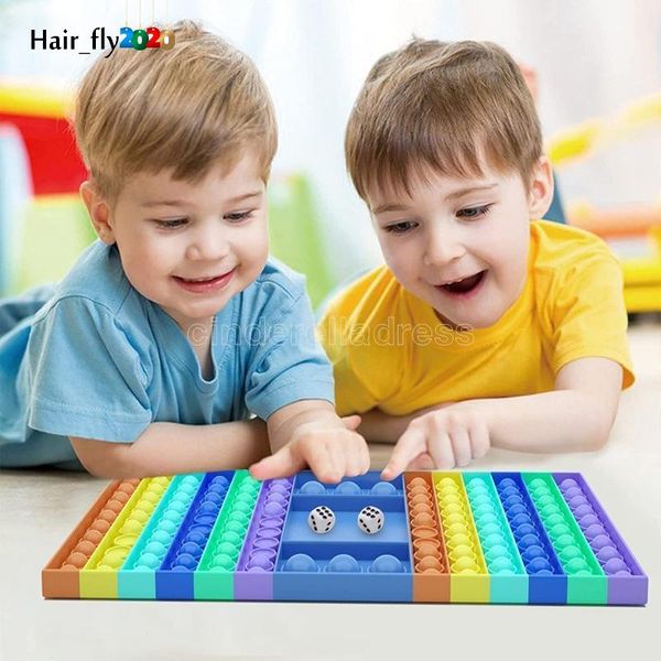 

tiktok big size 30cm fidget toys push bubble for schoolbag board pendant stress relief toy sit squishy kids anti-stress hy11