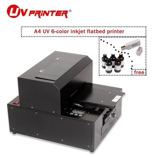 

inkjet printer uses l1800 print head uv led cooling and quick-drying system for flat cylindrical printing printers