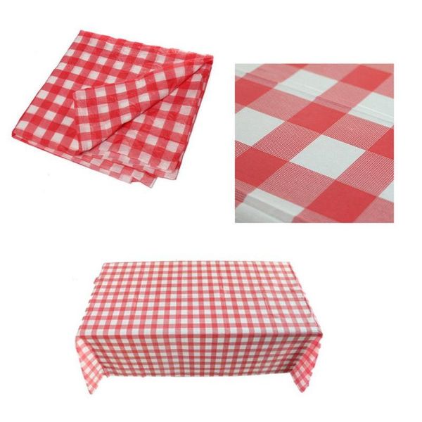

table cloth plastic tablecloth plaid red wedding birthday party cover rectangle desk wipe covers waterproof est