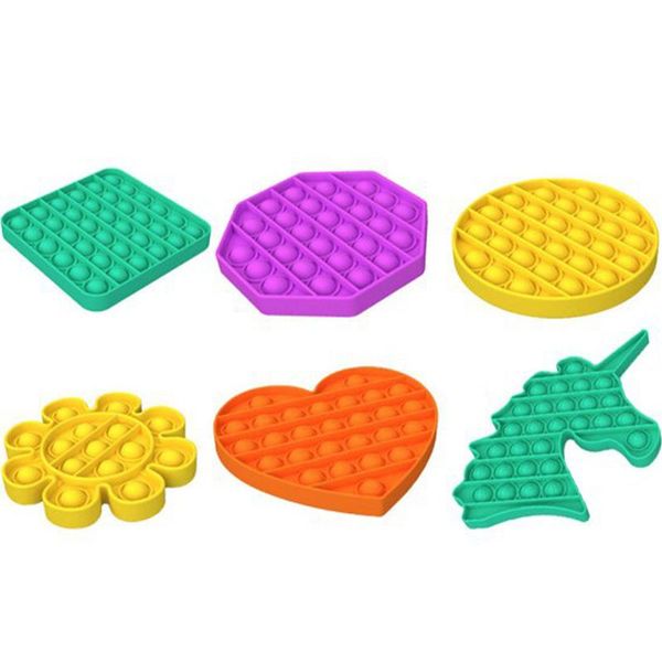

push it fidget toy finger sensory bubble board game sensors anxiety stress reliever kids adults autism special needs sale warehouse inventor