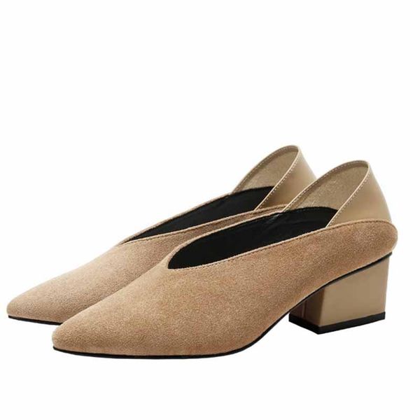 

dress shoes nikali color office ladies pumps woman pointed toe retro party wedding high heel, Black