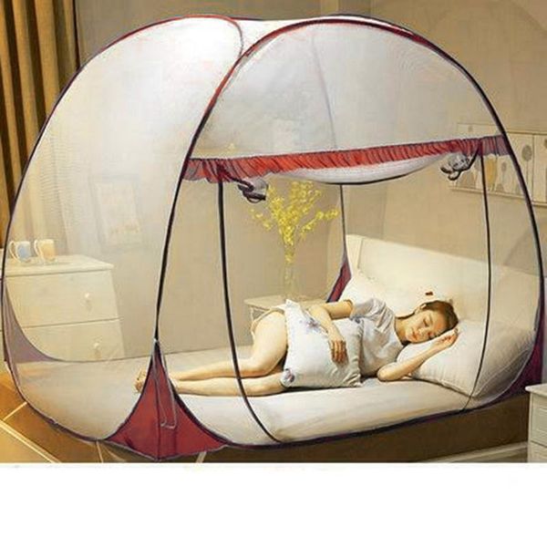 

mosquito net ly anti-mosquito pops-up mesh tent home indoor outdoor garden va88