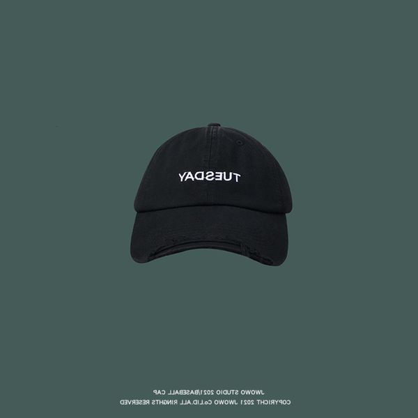 

sun hat women's spring and summer korean worn hole baseball cap ins tide brand sun men's versatile hat, Blue;gray