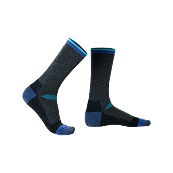 

sports socks 1pair comfortable middle tube elastic adults keep warm outdoor skiing men women winter ergonomic gift soft hiking, Black
