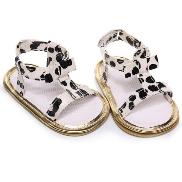 

sandals baby girls sandalsbright pu breathable shoes toddler first walkers infant rubber sole anit-slip summer, Black;red
