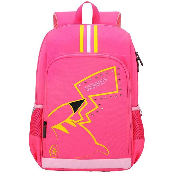 

backpack schoolbag for primary school students in grades 1-6 ultra-light burden boy and girl backpacks children's three-dimensional spi
