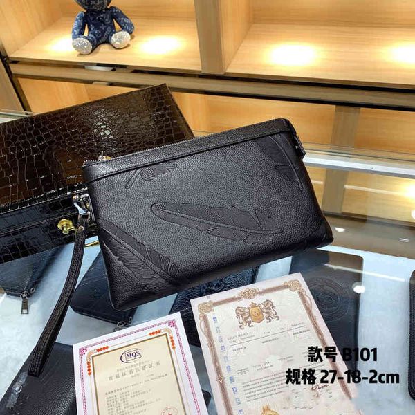 

handbag 2021 fashion spirit kids hold the head layer and naturally break grain of cowhide men's trend, Black;red