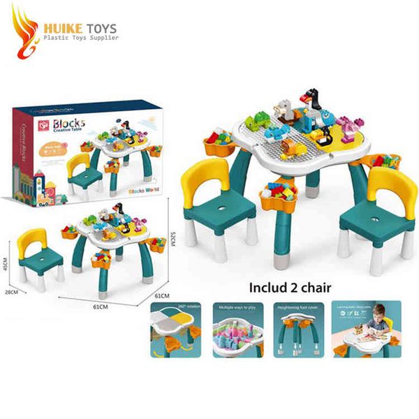 

new plastic diy assembly legoing toys building blocks table in 2021