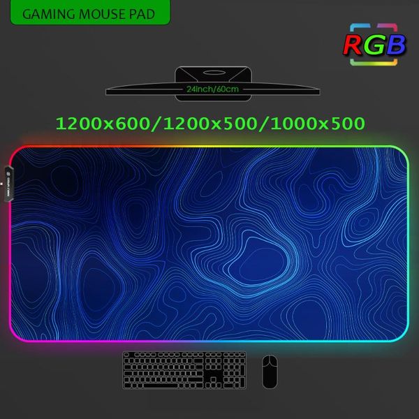 

mouse pads & wrist rests gaming rgb custom xxl personalized extended pad led gamer mousepad company play mat speed 1200x600 mechanical keybo
