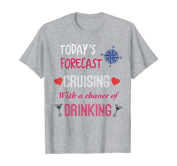 

cruising and drinking cruise ship accessories shirt, White;black
