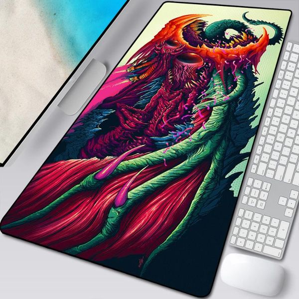

mouse pads & wrist rests xxl anime art beautiful landscape pattern large gaming desk pad lovely hd print computer gamer locking edge csgo ma