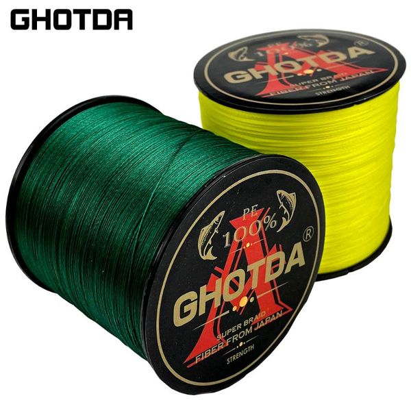 

500m braided fishing line 12 strand pe braid multifilament 25 30 39 50 65 77 92 120 135lb