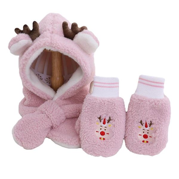 

party hats 1 set christmas antler child hat elk gloves kit lovely