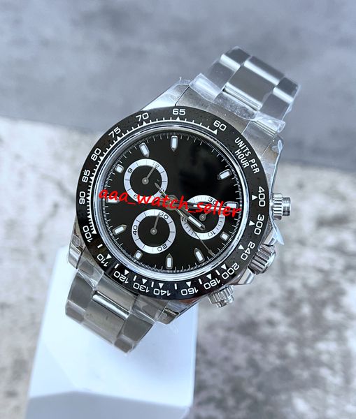 

n factory 12.4 thickness master luxury mens watches 40mm tona 116500 116500ln ceramic bezel 7750 automatic movement 904l stainless steel sap, Slivery;brown