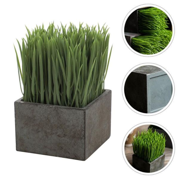 

artificial potted plant simulation fake flower green decorative flowers & wreaths
