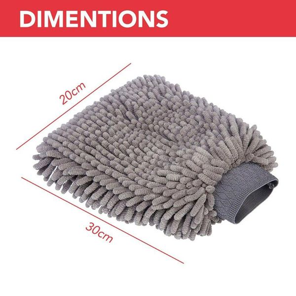 

car sponge cleaning wash mittens microfibre mitten noodle replacement thick