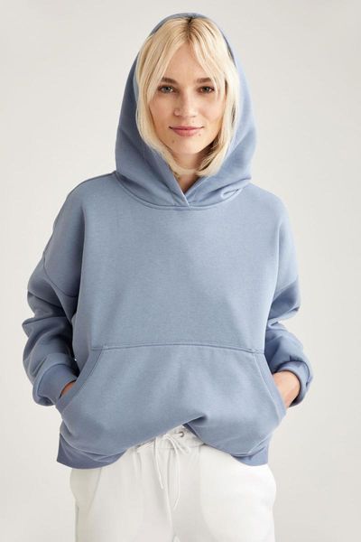 

women's hoodies & sweatshirts defacto woman sweat shirt-s7625az20wn, Black