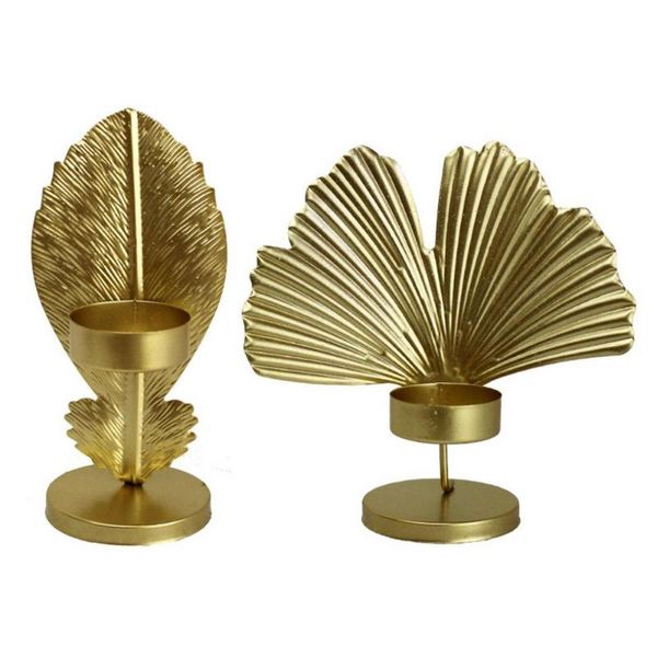 

candle holders noidc golden iron art candlestick gold base holder for party wedding deskornament creative romantic dinner decoration