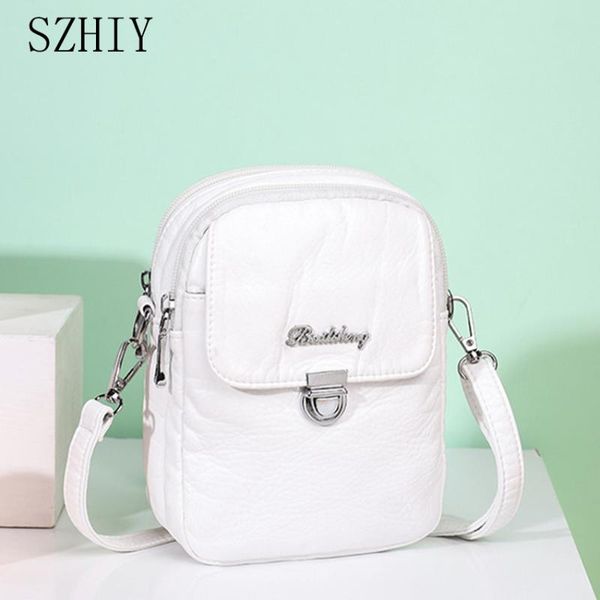 

evening bags phone bag crossbody white mini for women 2021 shoulder ladys designer purses and handbags soft pu leather bolsa de ombro