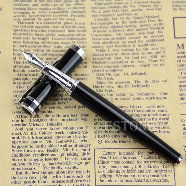 

professional writing baoer 3035 black fountain pen nib medium pens