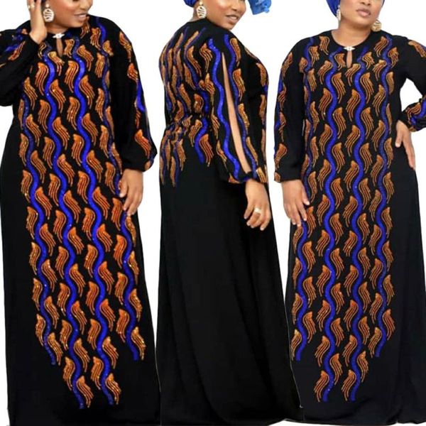 

muslim abayas women dubai caftan robe plus size boubou woman turkish african dresses button neck diamonds gown islam ethnic clothing, Red