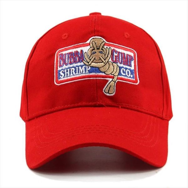 

forrest gump recover cosplay running baseball snapback caps women men bubba sport outdoor cotton red black hat, Blue;gray