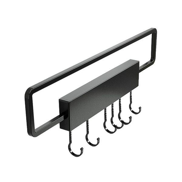 

towel racks rack space aluminum foldable holder wall mounted black single pole adhesive practical rustproof heavy duty multipurpose