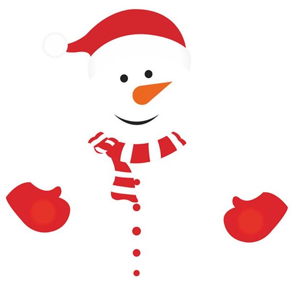 

fridge magnets 1 set of christmas holiday decorative stickers snowman magnet
