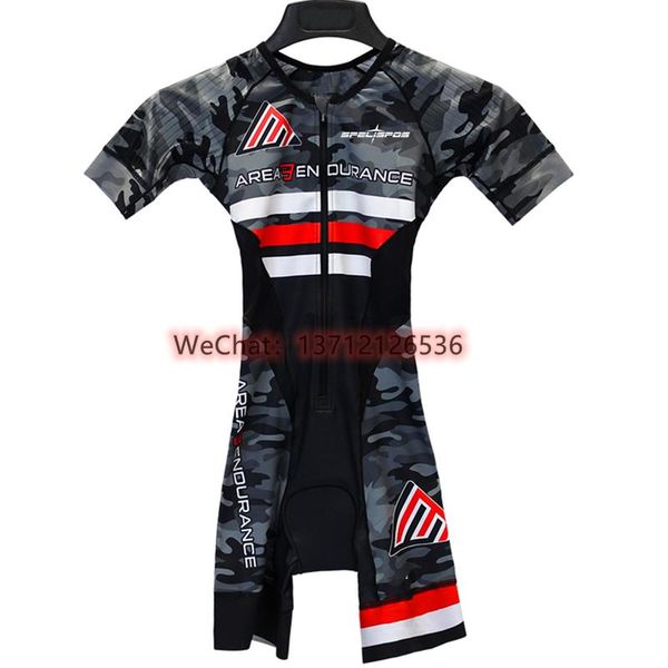 

team cycling triathlon skinsuit men riding tight fiting sweatshirt set summer mtb bicicleta jumpsuit quick dry trisuit racing sets, Black;blue