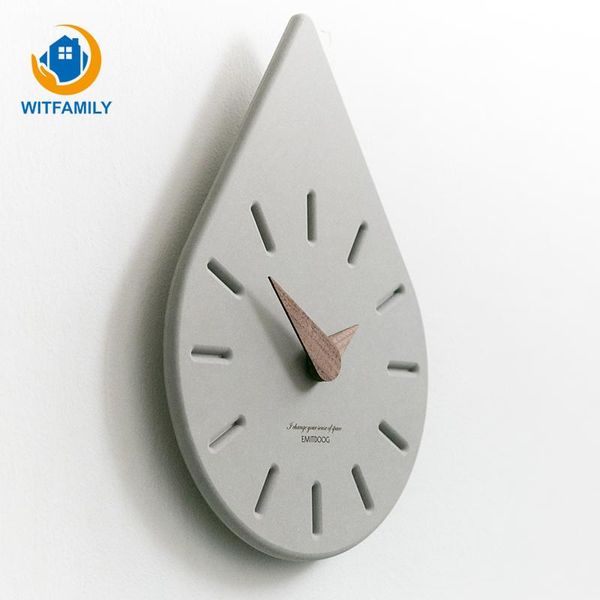 

wall clock drop nordic fashion modern minimalist creative home decoration clocks hanging table atmosphere cartoon accessories