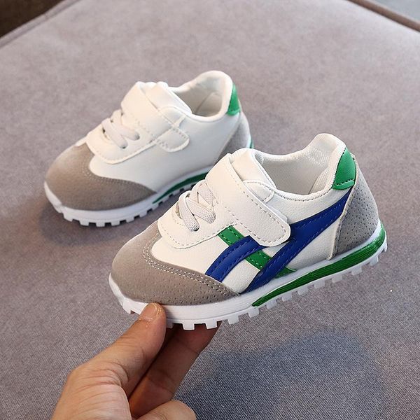 

children' sports shoes small white boys' and women' toddler boots, Black;grey