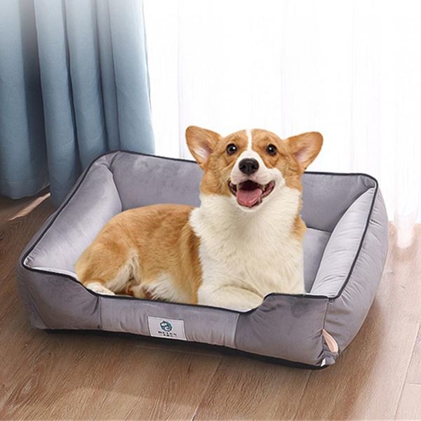 

kennels & pens pet supplies dog bed soft washable puppy cushion basket for small big dogs cats sleeping nest durable mattress house
