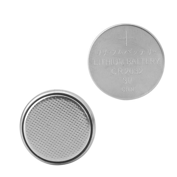 

lithium battery cr2032 cr 2032 button cell coin battery for calculator scale remote watch watch car key toy remote 3v, Silver