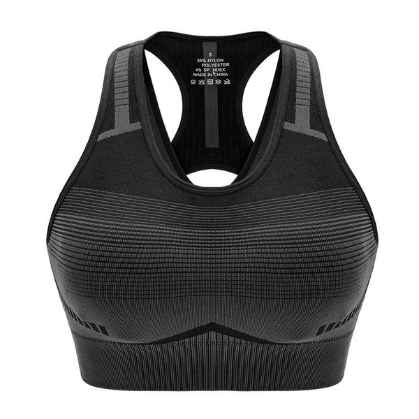 

bras women sports bra running seamless solid color sportswear push up gathering shockproof anti-exposure gitness, Red;black
