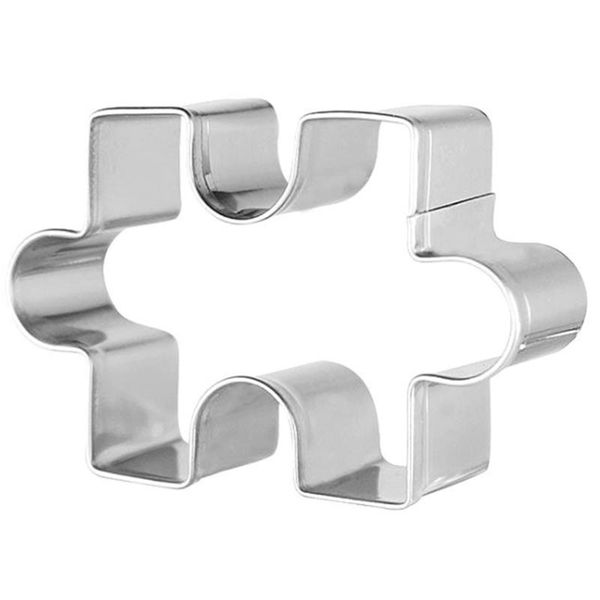 

baking & pastry tools 20 pcs stainless steel cake mould,jigsaw shaped cookie cutters mold biscuit accessories cutter set
