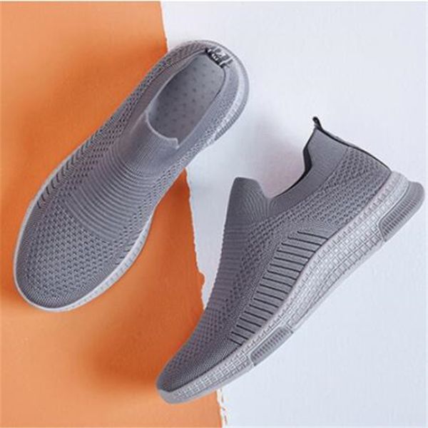 

factory outlet mens shoes sports leisure flying woven breathable fashion large size lightweight air cushion wholesale