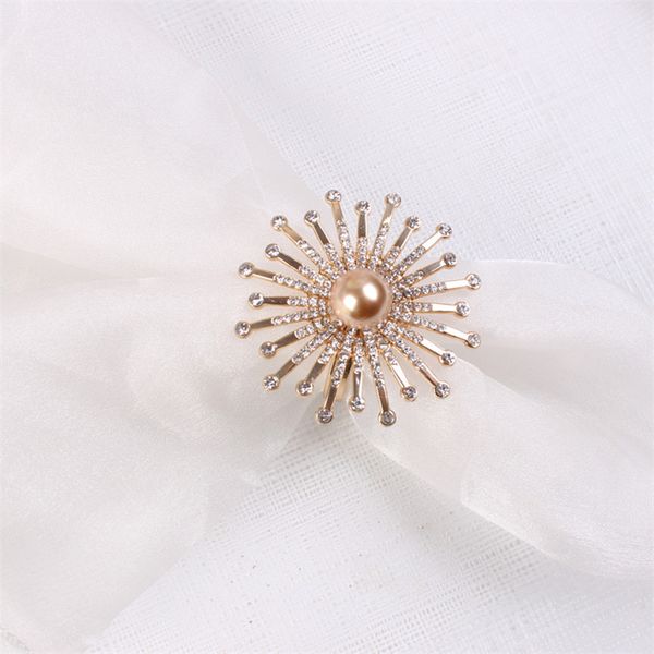 

elegant flower napkin rings wed napkin holders